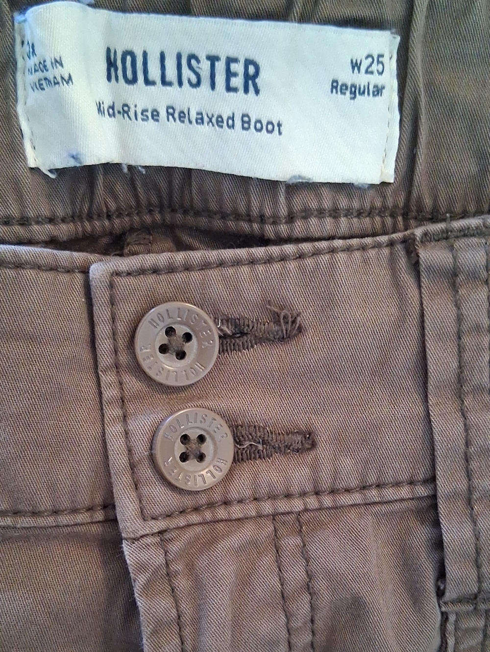 Hollister Utility Cargo Pants in Brown - Picture 5 of 5